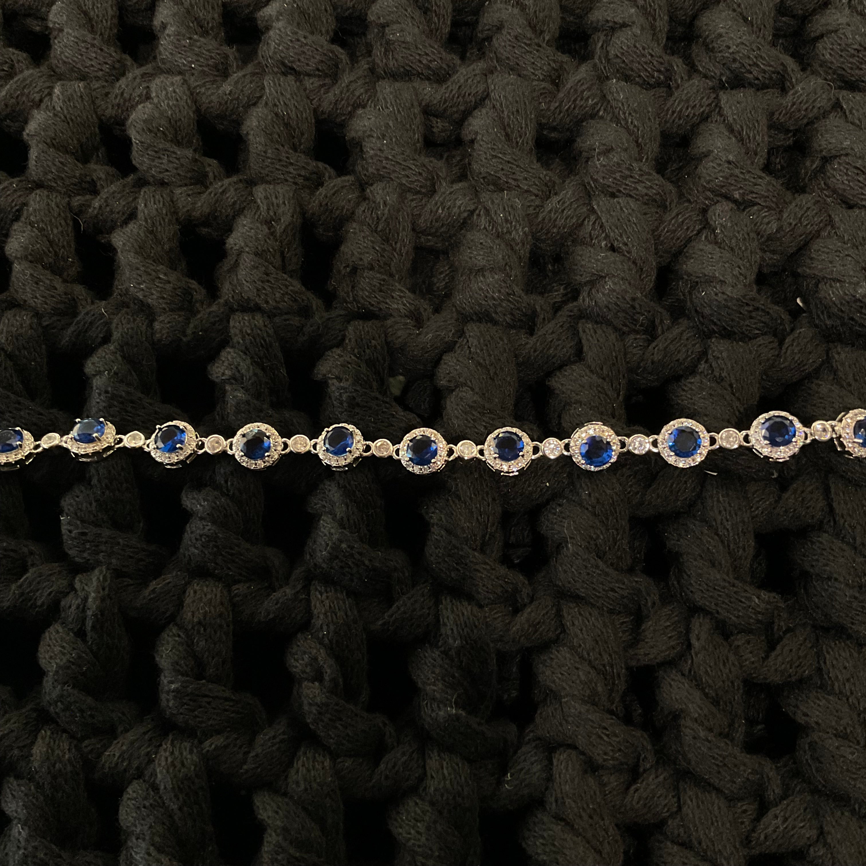 Pulsera de Plata con Zirconias