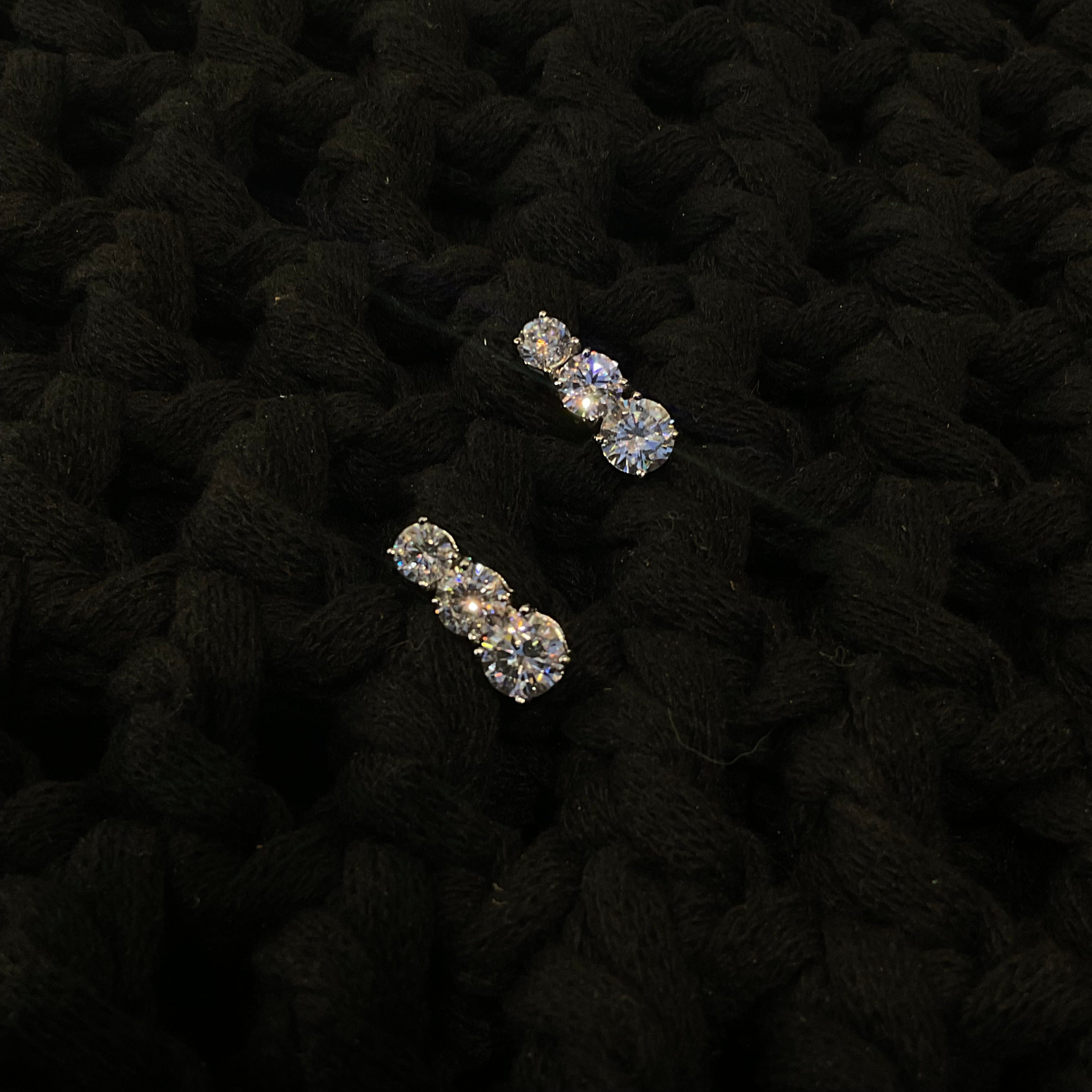 Arete de Plata con Zirconia 19