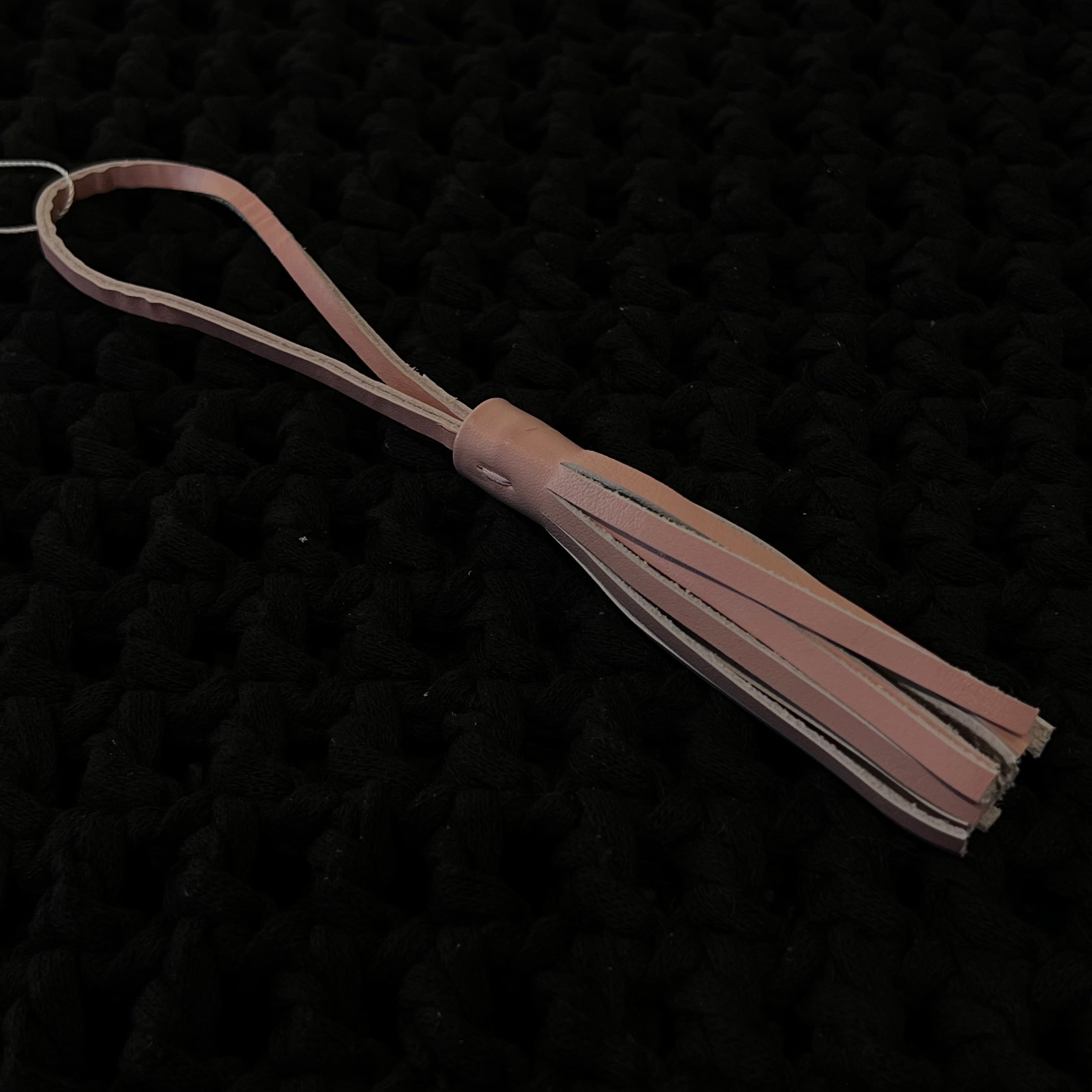 Leather Tassel Charm
