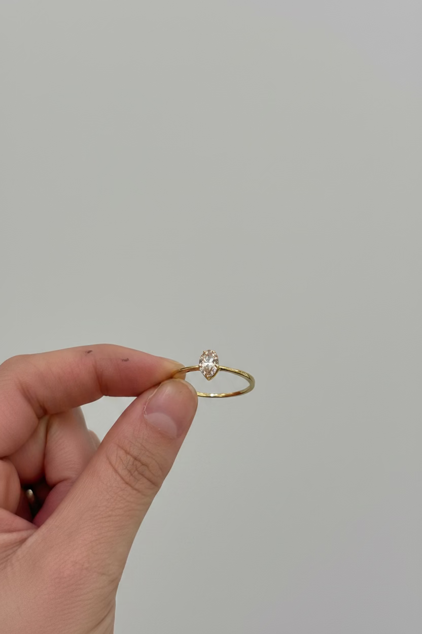 Anillo São Jorge Gold Filled