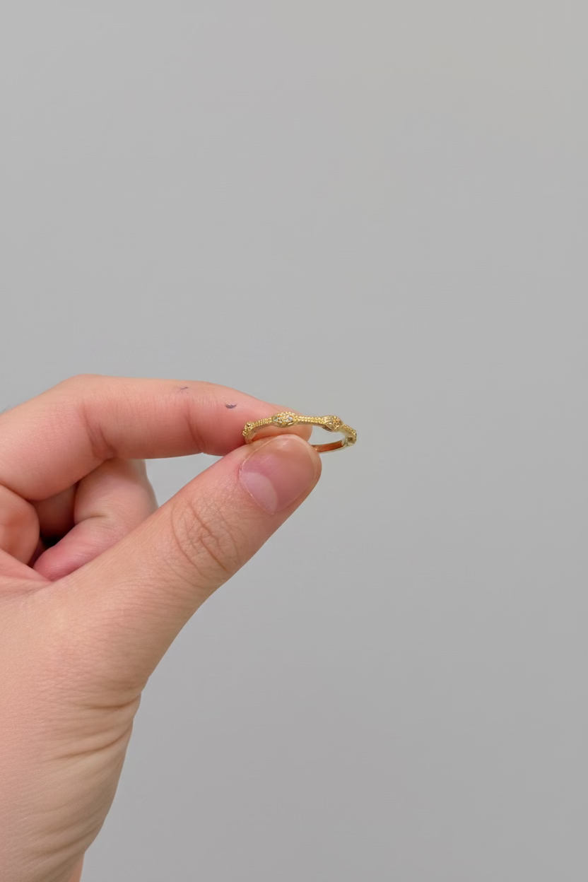 Anillo Guarujá Gold Filled