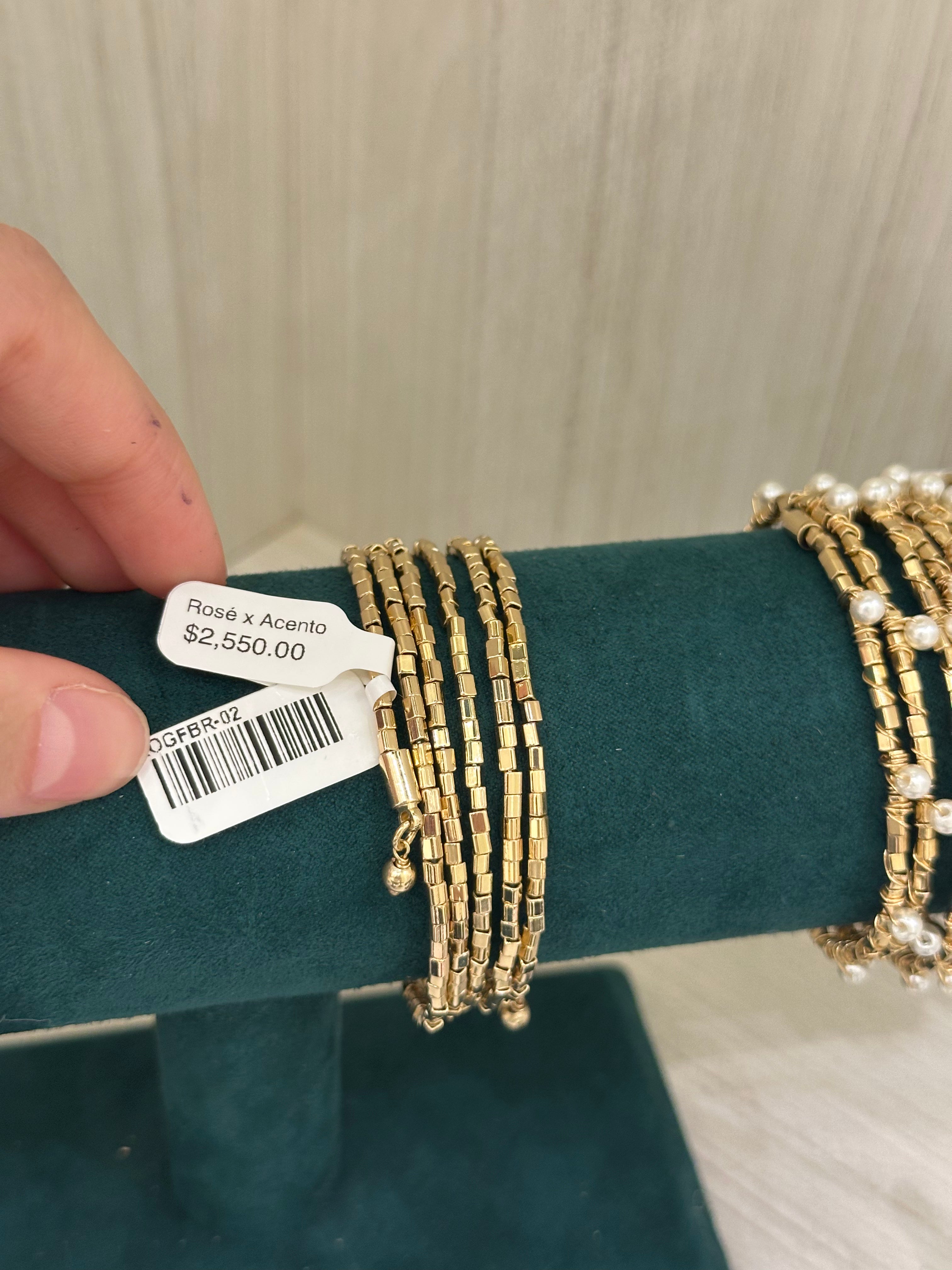Brazalete Sambódromo Gold Filled