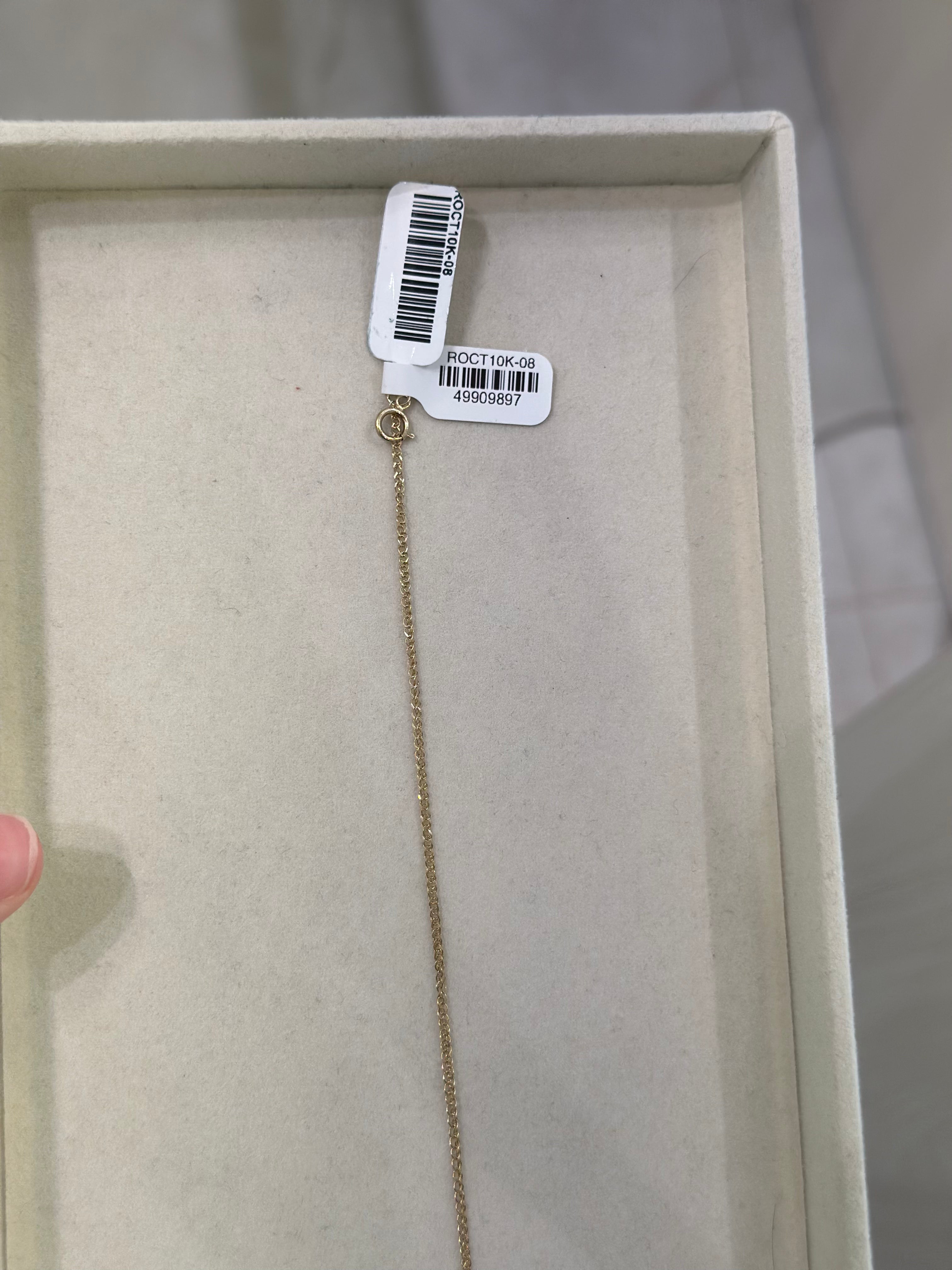 Pulsera Sencilla de Oro 10k