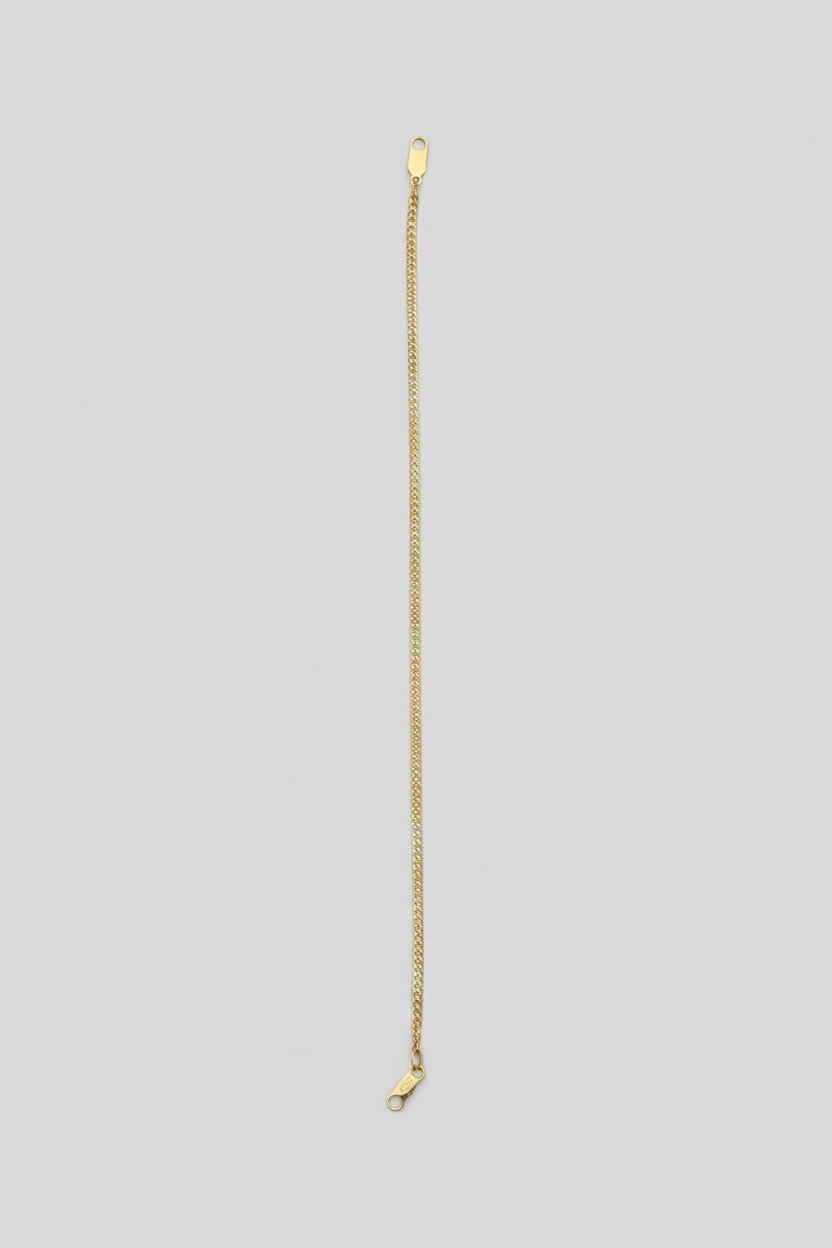 Pulsera de Oro 10k Barbada