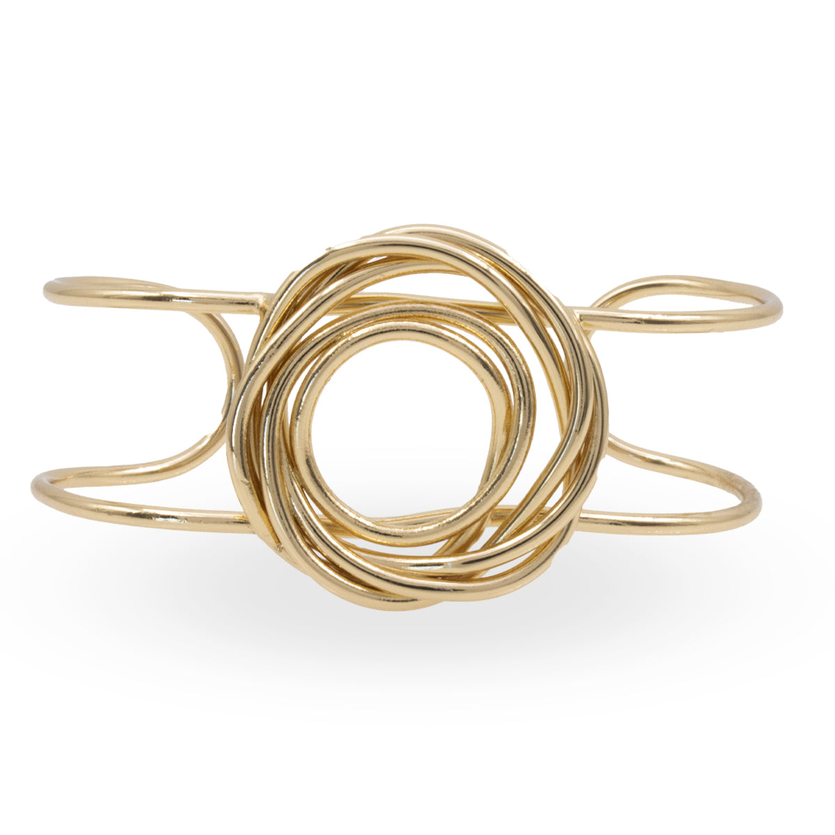 Pulsera Flor de Hibisco Gold Filled