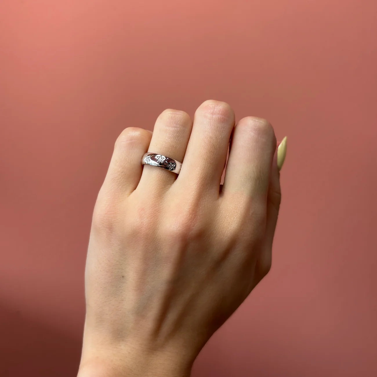 Anillo Aries Plateado