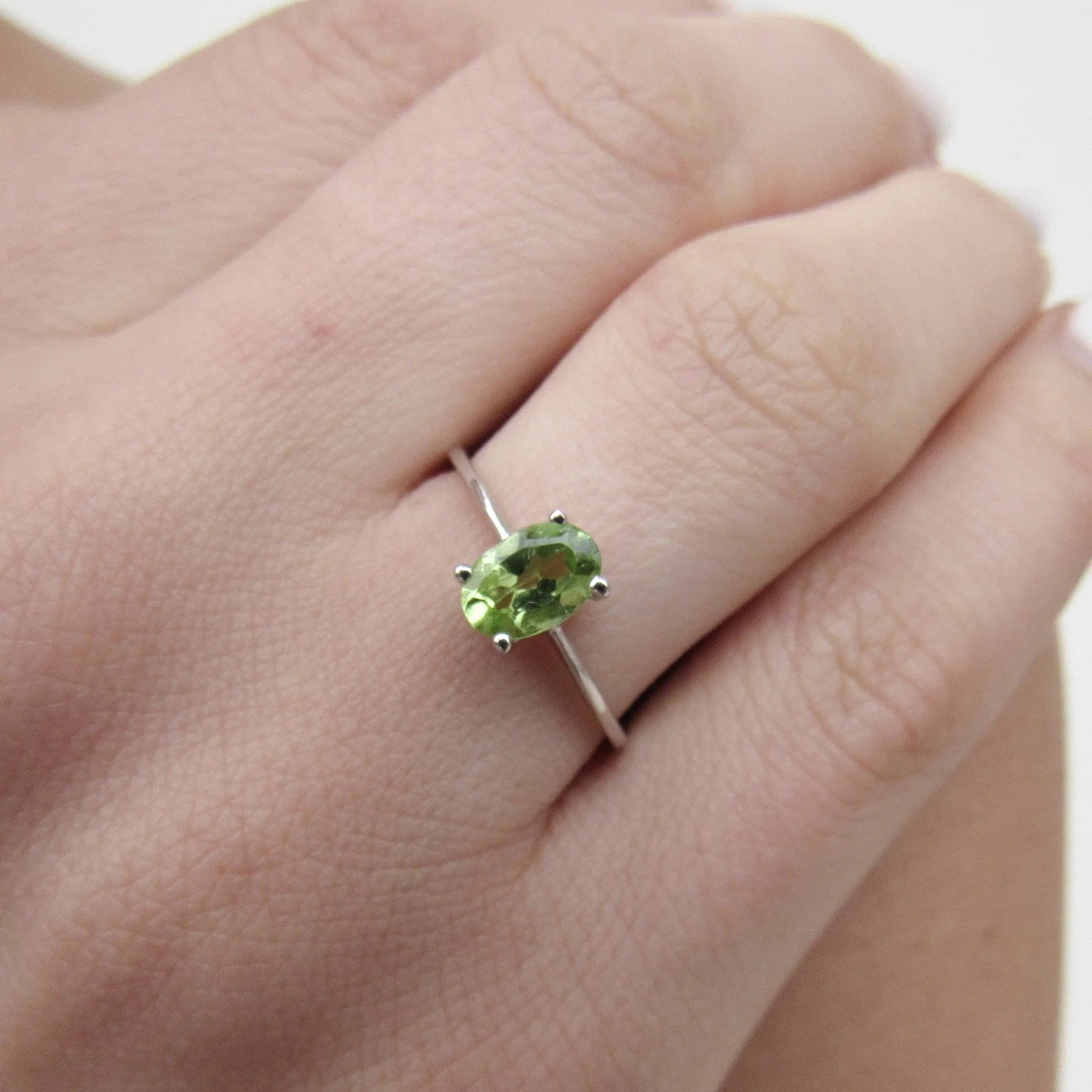 Anillo Peridoto