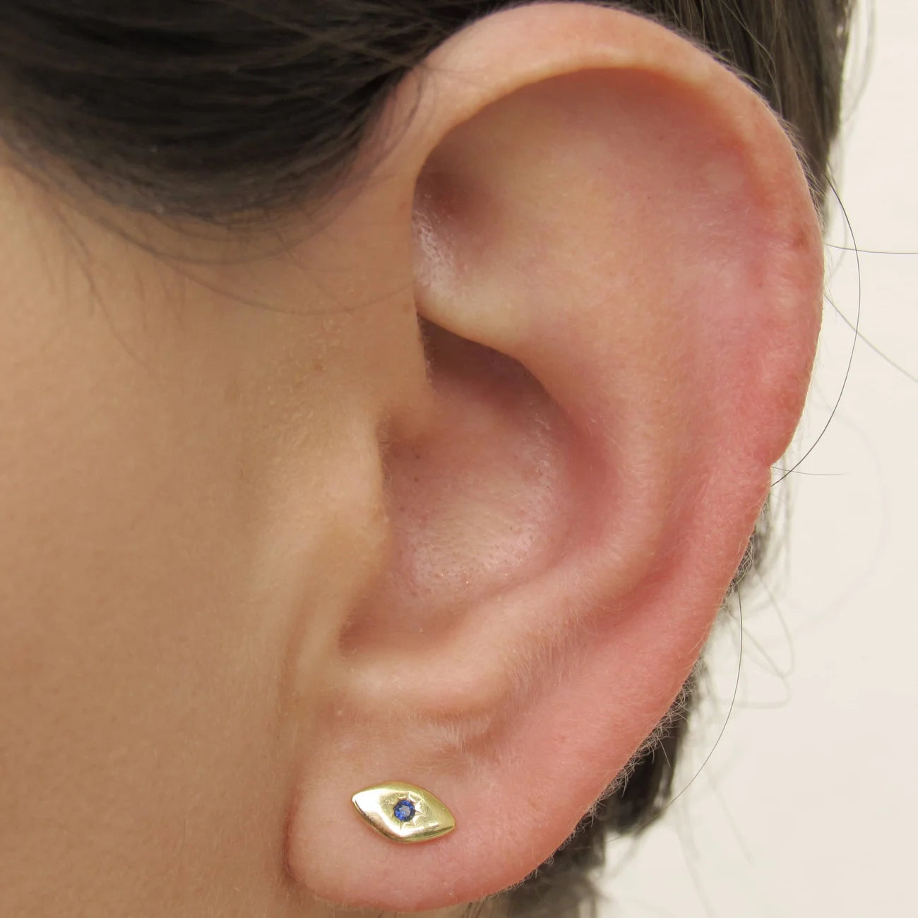 Piercing Mini Evil Eye Azul